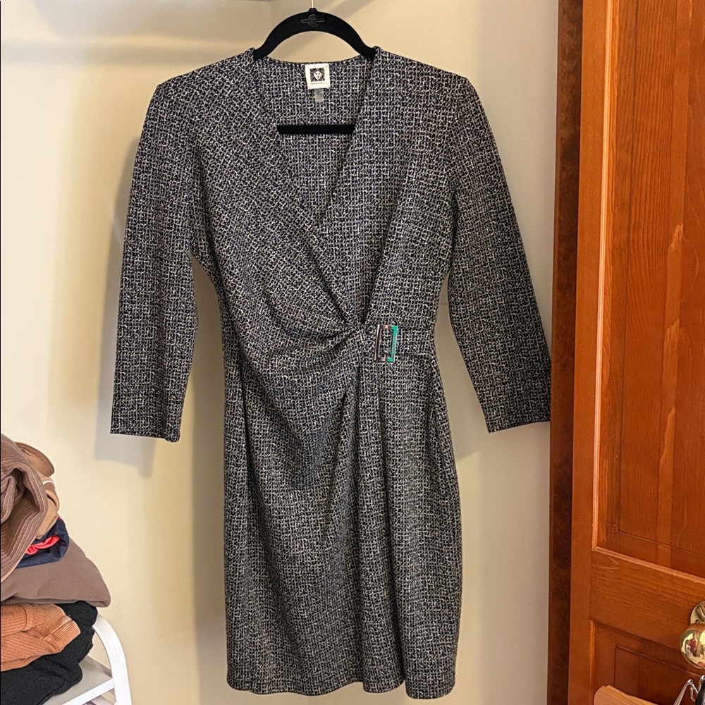 Anne Klein | Faux Wrap Dress